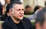 علی دایی در رستوران خانم بازیگر